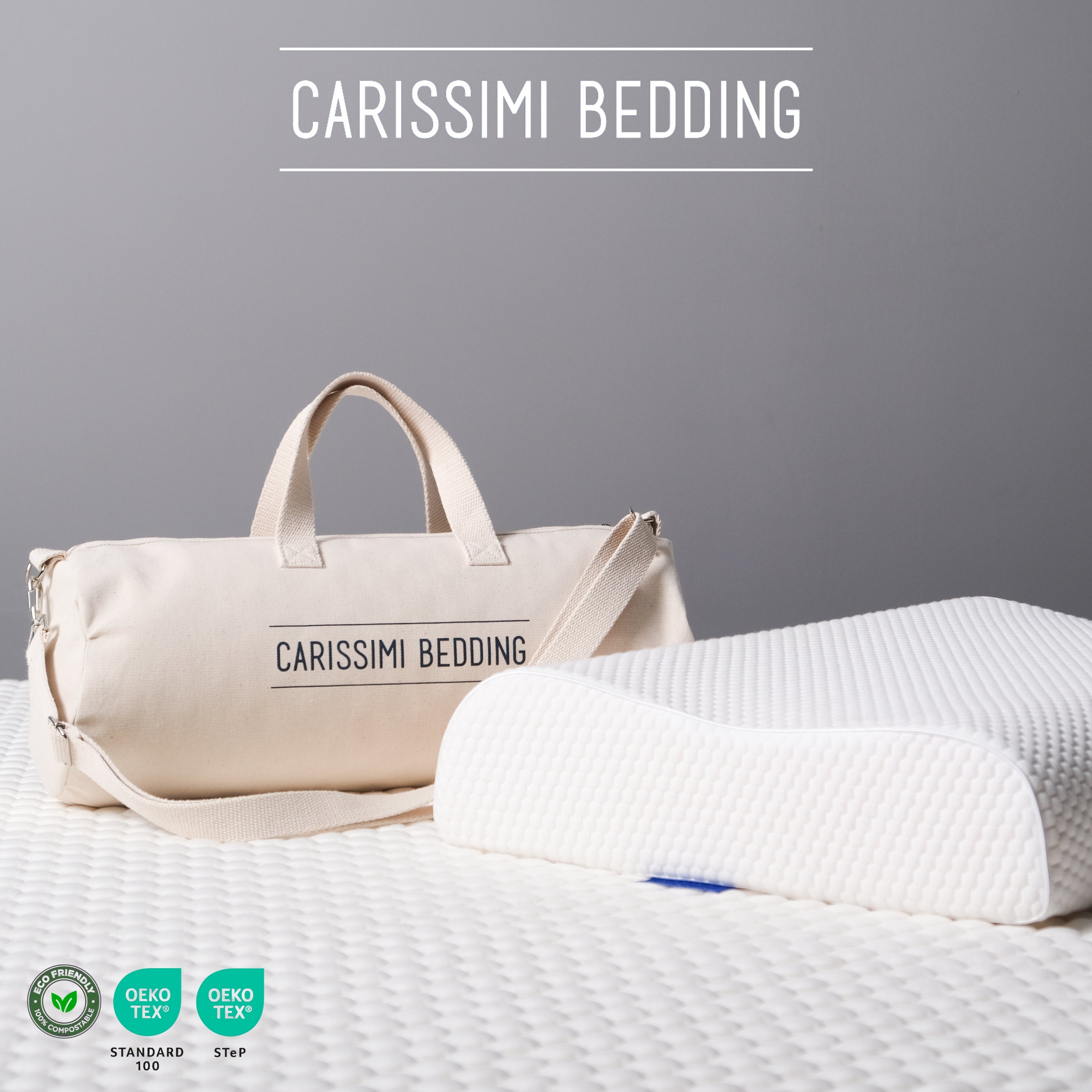 Carissimi Original Pillow – Verbeter uw slaap met nauwkeurige ondersteuning